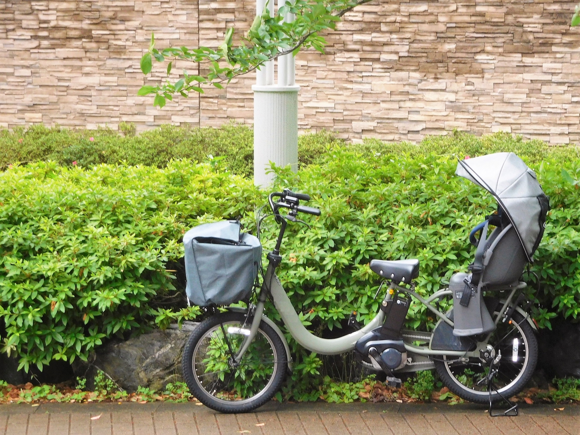 子供乗せ電動アシスト自転車