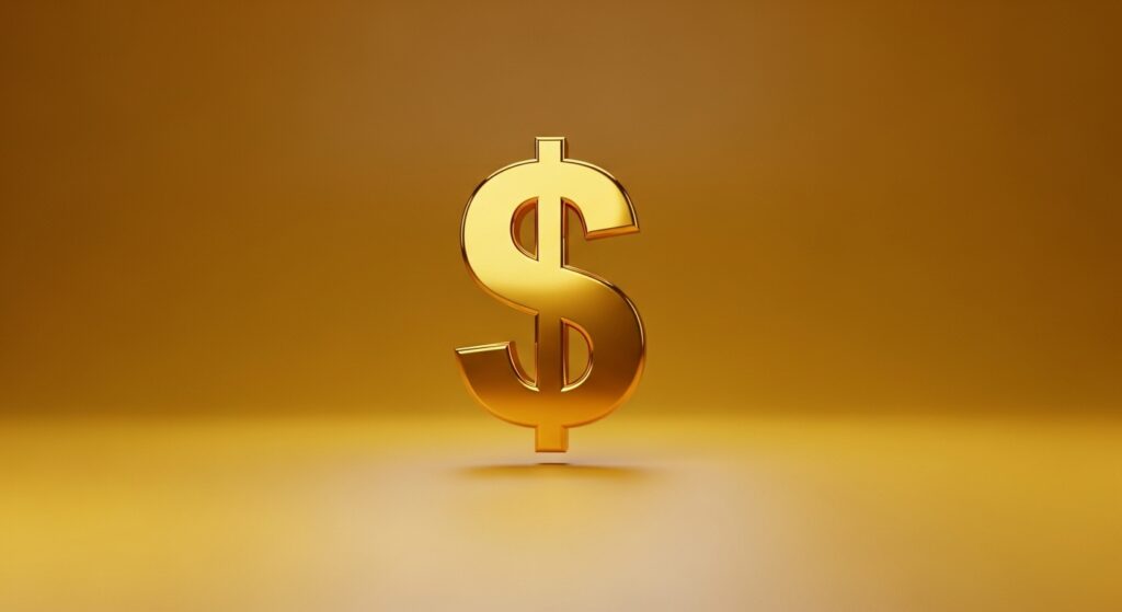 金のドル記号