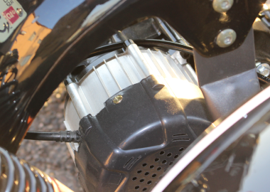 バイクのエンジン部分