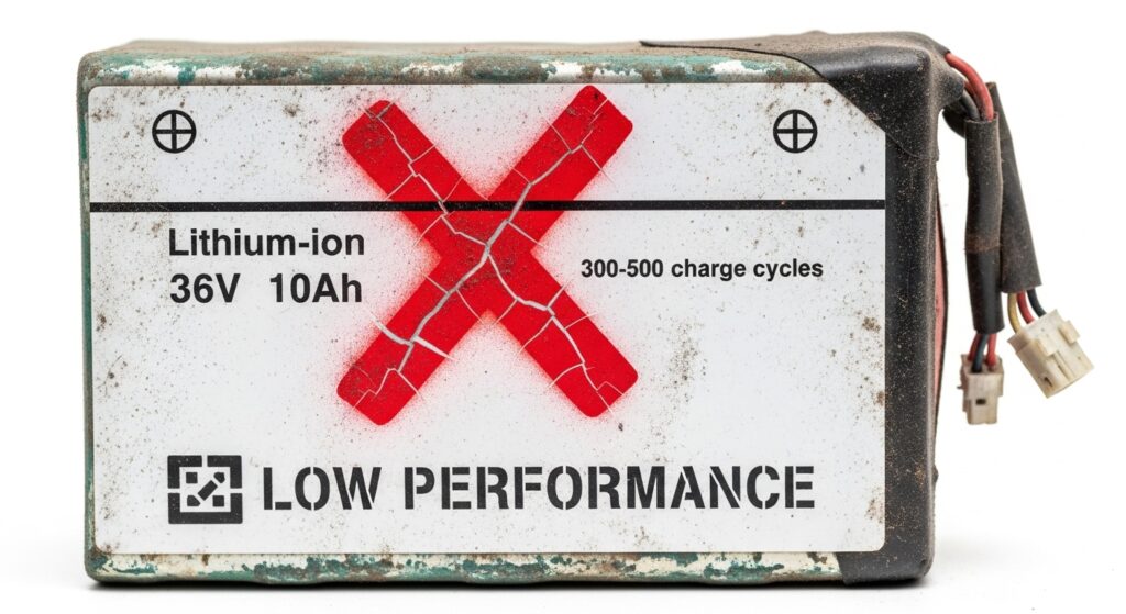 使用済みリチウムイオンバッテリー